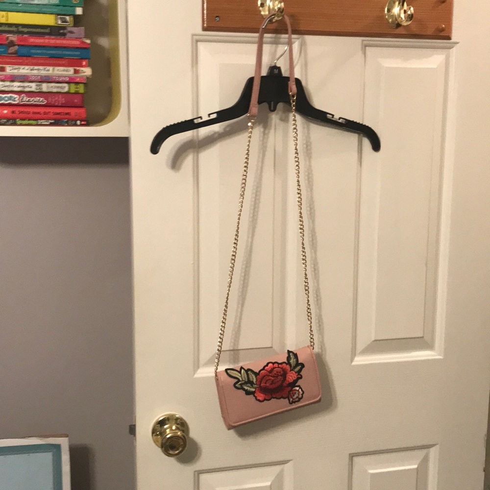 Rose pink pocket book